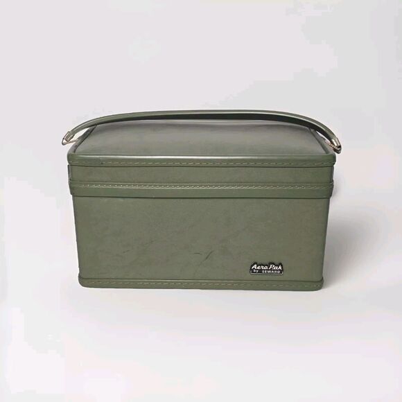 Vintage Aero Pak by Seward Hard Case‎ Carry On Makeup Travel case - Picture 1 of 16